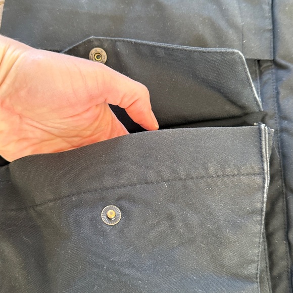 Fjällräven Black Parka with Fur Hood - Picture 5 of 16